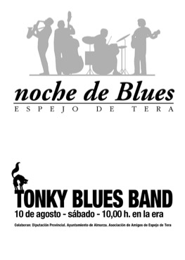 cartel 2002 - Tonky Blues Band - Espejo de Tera